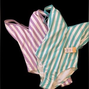 2 NWT Kona Sol one piece, swimsuits, size medium, 8-10